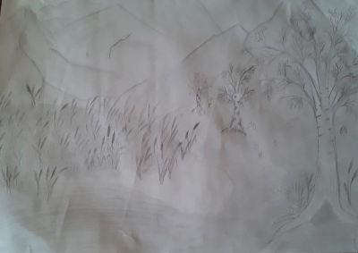 Хмурая осень. Лесникова Арина, 12 лет