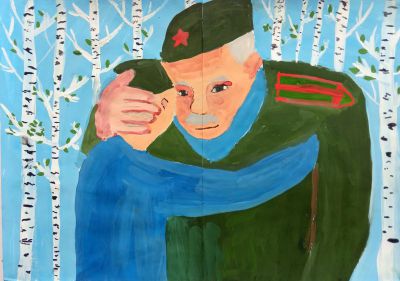 Шкляева Елена, 11 лет Сохраним любовь! гуашь